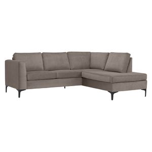 HOMELIV. Cedar Ecksofa Webstoff grob