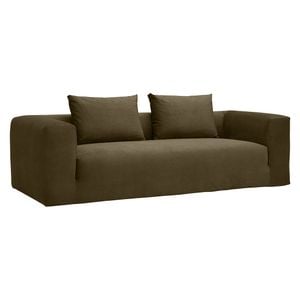 HOMELIV. Lime Big Sofa 237x102x64cm Cord