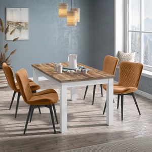 HOMELIV. Pepper Essgruppe 5-tlg. Tisch 160x90cm