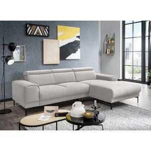 HOMELIV. Root Ecksofa 246x167x76cm mit Sitztiefenverstellung