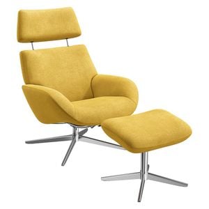 HOMELIV. Selma Plus Relaxsessel 72,5x87x100,8cm inkl. Hocker