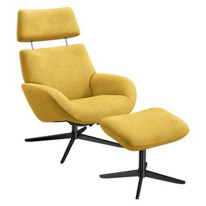 HOMELIV. Selma Plus Relaxsessel 72,5x87x100,8cm inkl. Hocker