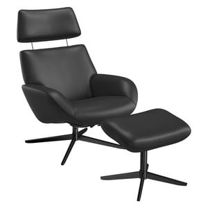 HOMELIV. Selma Plus Relaxsessel 72,5x87x100,8cm inkl. Hocker