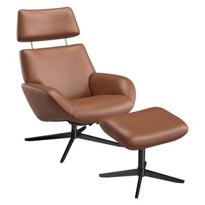 HOMELIV. Selma Plus Relaxsessel 72,5x87x100,8cm inkl. Hocker