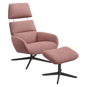 HOMELIV. Silja Plus Relaxsessel 71x80x114,3cm inkl. Hocker