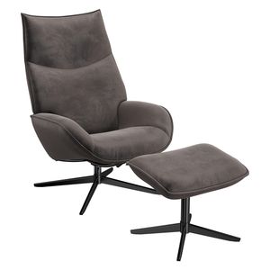 HOMELIV. Wilma Relaxsessel 72,5x87x100,8cm inkl. Hocker
