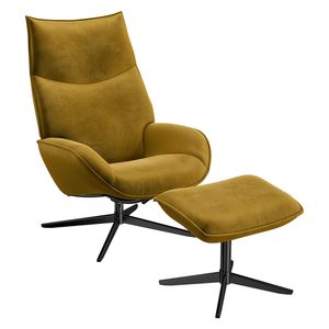 HOMELIV. Wilma Relaxsessel 72,5x87x100,8cm inkl. Hocker