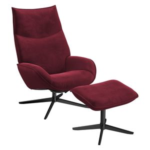 HOMELIV. Wilma Relaxsessel 72,5x87x100,8cm inkl. Hocker