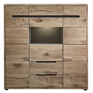 Innostyle Bellano Highboard mit Beleuchtung 125x38x128cm