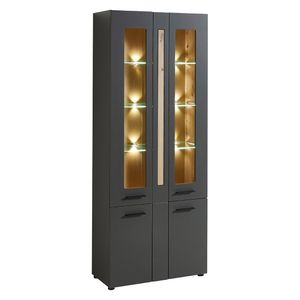 Innostyle Loft Two Vitrine mit Beleuchtung 80x37x201cm