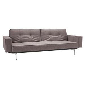 INNOVATION Splitback Chrom Schlafsofa 521 243x115x79cm