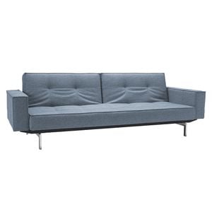 INNOVATION Splitback Chrom Schlafsofa 525 243x115x79cm