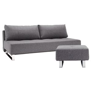 INNOVATION Supremax Deluxe Schlafsofa mit Hocker 563