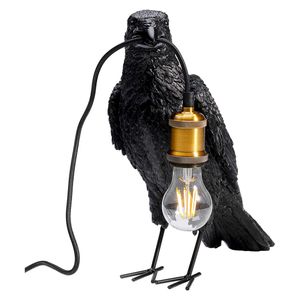 KARE Animal Crow Tischleuchte 14x31x34cm