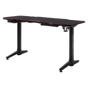 MCA DX-Racer Gaming-Schreibtisch höhenverstellbar 140x66x73/124cm