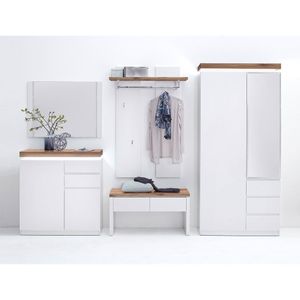 MCA Garderobe Romina mit Beleuchtung 5-tlg.