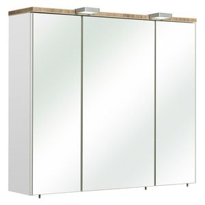 Pelipal Quickset 931 Spiegelschrank mit Beleuchtung 80x20x70cm