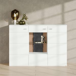 set one Tacoma Highboard 180x43x127cm