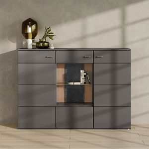 set one Tacoma Highboard 180x43x127cm