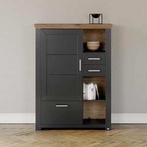 set one York Highboard 104,5x42,2x142,6cm