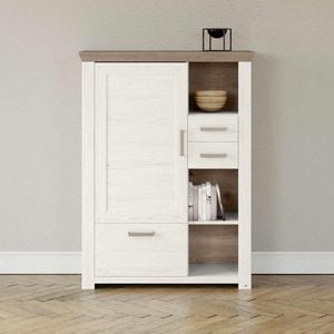 set one York Highboard 104,5x42,2x142,6cm