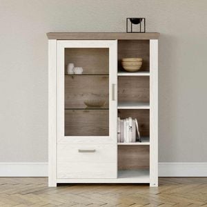 set one York Highboard 104,5x42,2x142,6cm