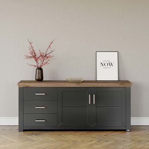 set one York Sideboard 184,1x44,2x78,6cm