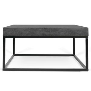 TEMAHOME Petra 75 Concrete Beistelltisch 75x75x38cm