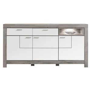 Wohnconcept Granada Sideboard mit Beleuchtung 196x42x100cm