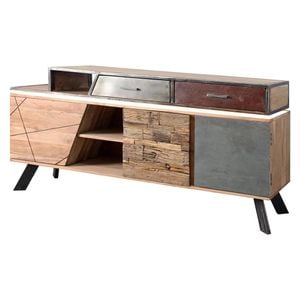 Wolf Möbel Stadium Sideboard mit Beleuchtung 175x40x85cm