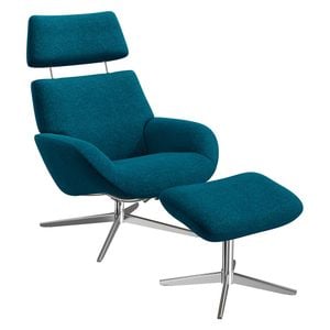 HOMELIV. Selma Plus Relaxsessel 72,5x87x100,8cm inkl. Hocker