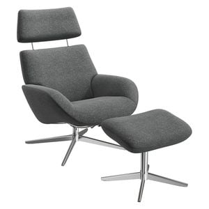 HOMELIV. Selma Plus Relaxsessel 72,5x87x100,8cm inkl. Hocker