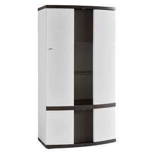 IDEAL WOHNEN Cabana Vitrine mit Beleuchtung 75x42x141,4cm