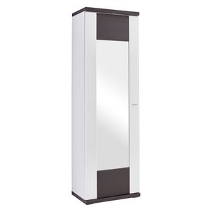 IDEAL WOHNEN Manhattan Garderobenschrank mit Beleuchtung 65x41,6x206,6cm
