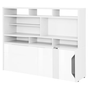 Maja Möbel eDJUST Büroschrank 160,6x45x131cm