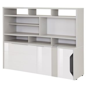 Maja Möbel eDJUST Büroschrank 160,6x45x131cm