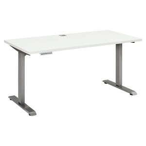 Maja Möbel eDJUST Schreibtisch höhenverstellbar 155x73x72/120cm