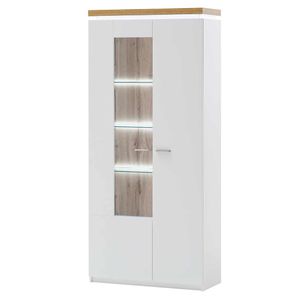 MCA Cali Vitrine mit Beleuchtung 88x38x197cm