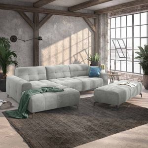 W.SCHILLIG Wilson Ecksofa mit Hocker