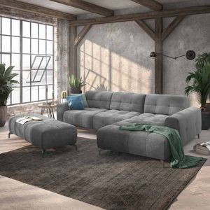 W.SCHILLIG Wilson Ecksofa mit Hocker