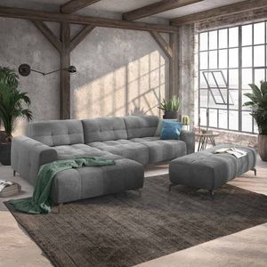 W.SCHILLIG Wilson Ecksofa mit Hocker