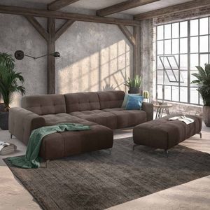 W.SCHILLIG Wilson Ecksofa mit Hocker