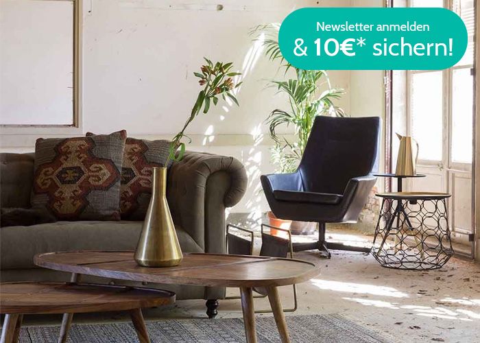 Newsletter abnmelden & 10 €* sichern!