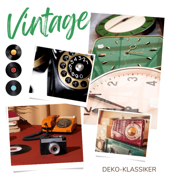Deko-Klassiker Vintage
