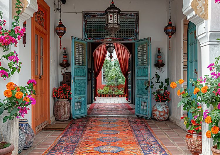 Orientalischer Innenhof