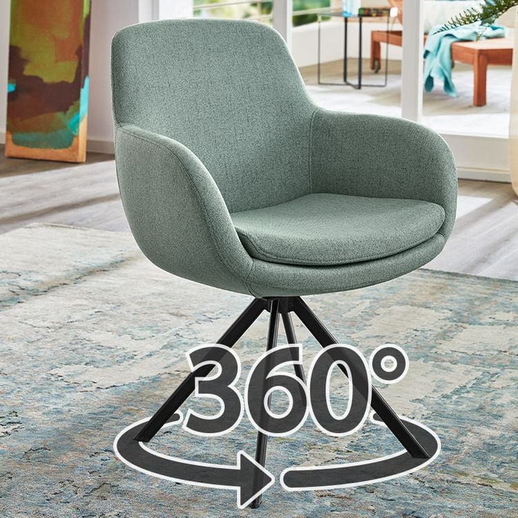 Stuhl mit 360°-Drehfunktion