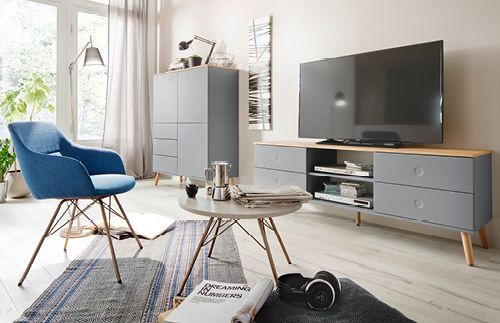 Tenzo Sideboard »LIPP«, mit 2 Türen und 2 Schubladen, Design von