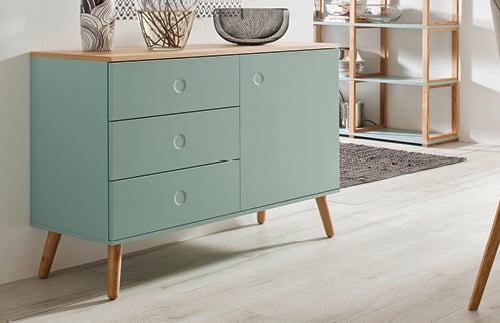 Tenzo Sideboard »LIPP«, mit 2 Türen und 2 Schubladen, Design von