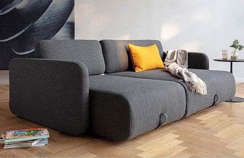 Schlafsofas in Dunkelgrau