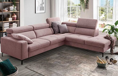 Sofas in Rosa